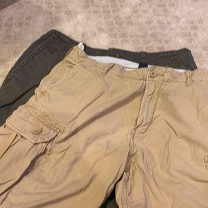 Lot Men’s shorts Gap and JCrew 34